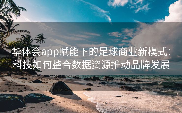 华体会app赋能下的足球商业新模式：科技如何整合数据资源推动品牌发展