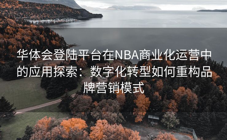华体会登陆平台在NBA商业化运营中的应用探索：数字化转型如何重构品牌营销模式