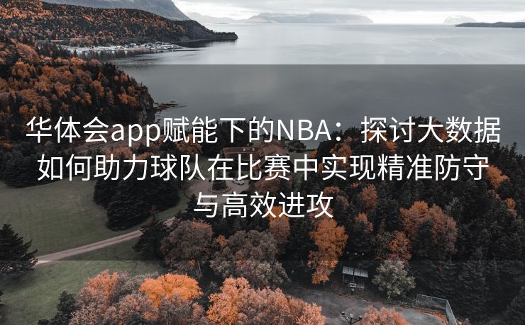 华体会app赋能下的NBA：探讨大数据如何助力球队在比赛中实现精准防守与高效进攻